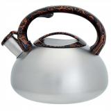 Webber BE-0594 Чайник 3л нерж.стали, со свистком, сатин [1]