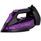 Brayer, BR4016, Утюг, 2400 Вт, подошва: керамическая, вертикальное отпаривание, паровой удар г/мин: 140, фиолетовый [1/6?]