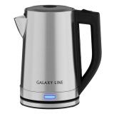 Фото товара - Galaxy Line, GL 0368, Чайник электрический, 2200 Вт, 1.7л, нержавеющая сталь, серебристый [1?] №1
