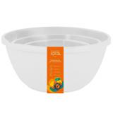 Фото товара - PlastRep Набор мисок для смешивания Sugar&Spice Корица 1,5л + 2,6л + 4,1л белый зефир [1/6?] №1