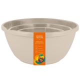 Фото товара - PlastRep Набор мисок для смешивания Sugar&Spice Корица 1,5л + 2,6л + 4,1л латте [1/6?] №1