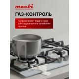 Фото товара - Варочная панель газовая MACBI MBH64WFGI.V2-NM-W, белое стекло нанотехнология. 8мм, размеры 51х58,4см, 4 конф (+WOK), чугунные решетки [1] №4