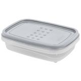 Фото товара - PlastRep Контейнер для продуктов с гибкой крышкой 0,3л пепельный жемчуг [1/22?] №1