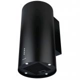 Вытяжка кухонная пристенная MACBI B-Tube39 (BLACK) черный, D150мм, 1200 м3/ч, мотор 230 Ватт, металл 39см, кнопочное управление [1]