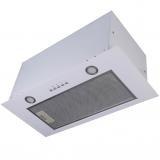 Фото товара - Вытяжка кухонная полновстраиваемая MACBI M-BOX-G60G (WHITE) белое стекло, управление сенсорное + управление жестами, D120мм, 850м3/ч [1] №1