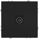 15-3101-05 ЭРА Розетка TV одиночная, IP20 Galaxy антрацит [1]