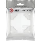Фото товара - 15-5001-08 ЭРА Рамка для розеток и выключателей на 1 пост, Galaxy белый матовый [1/35] №2