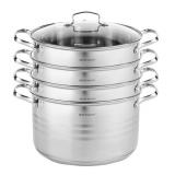 Нoffmann 51261 Пароварка , нерж. сталь, 7,0 л. (26 см.) [1]