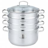 Нoffmann 51304 Пароварка , нерж. сталь, 9.4 л. (30 см.) [1/2?]