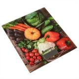 Василиса, ВА-021, Весы кухонные, электронные, 5 кг, стекло, рисунок 