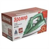 Фото товара - Яромир, ЯР-032, Утюг, 2400 Вт, подошва: керамическая, вертикальное отпаривание, паровой удар г/мин: 130, зеленый [1] №3