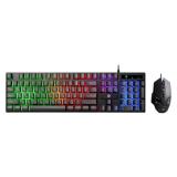 Smartbuy F13 Набор игровой клавиатура+мышь черный [1]