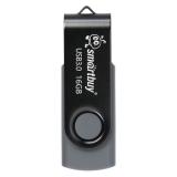 Флэш-диск USB 3.0/3.1 Smartbuy 16GB Twist Чёрный/Cерый (SB016GB3TWK) [1]
