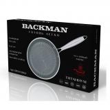 Фото товара - Backman BM-03002 Сковорода  d24x4.5 см,  высококачественная нержавеющая сталь, 3-Х СЛОЙНЫЙ КОРПУС, ИНДУКЦИОННОЕ ДНО. [1/4] №2