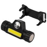Фото товара - Трофи GA-101 Фонарь налобный светодиодный, аккумуляторный 3 Вт COB + 3 Вт LED 2 режима магнит [1] №2