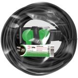 Фото товара - ЭРА GREEN LINE UDL-KG-2x2,5m-30m-IP44 Удлинитель силовой с крышками 4 розетки 30м КГ 2x2.5мм2 IP44 [1] №3