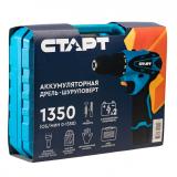 Фото товара - СТАРТ Дрель-шуруповерт аккумуляторная 12В, 2х2Ah Li-Ion, в кейсе 24 предмета - 10 [1] №2