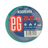 Фото товара - ЕВРОГАРАНТ Изолента 15-20М Зеленый [1] №1